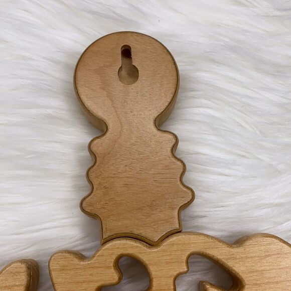 Jesus Wooden Sword Cross Handcrafted Wall Plaque - Picture 8 of 13